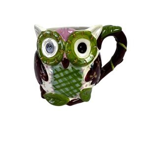Pier 1 Imports "Olli the Owl" Mug 18 oz Coffee Tea Collectible‎